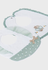 Mayoral Aqua Green 2 Bib Set