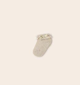 Mayoral Champagne Dressy Baby Girl Socks