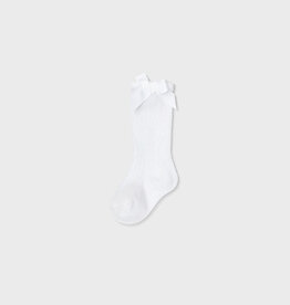 Mayoral White Baby Girl Stockings
