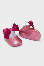 Mayoral Tulip Rose Bow Buckle Shoes