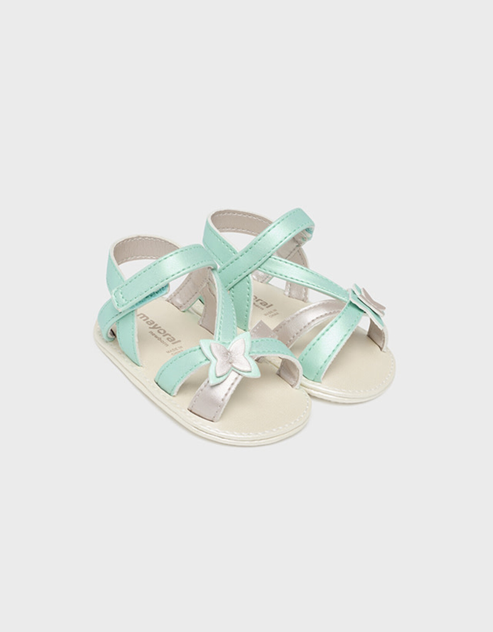 Mayoral Aqua Green Sandals