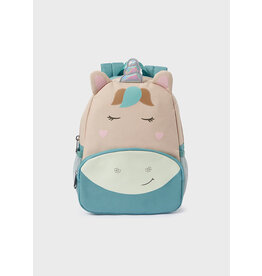 Mayoral Aqua Green Unicorn Backpack