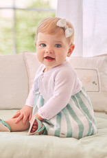 Mayoral White Baby Knit Cardigan Girls