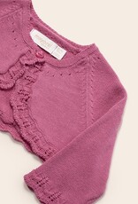 Mayoral Tulip Rose Baby Knit Cardigan