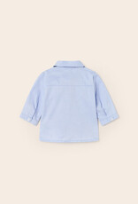 Mayoral Lightblue Button Up with Bowtie