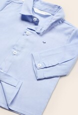 Mayoral Lightblue Button Up with Bowtie
