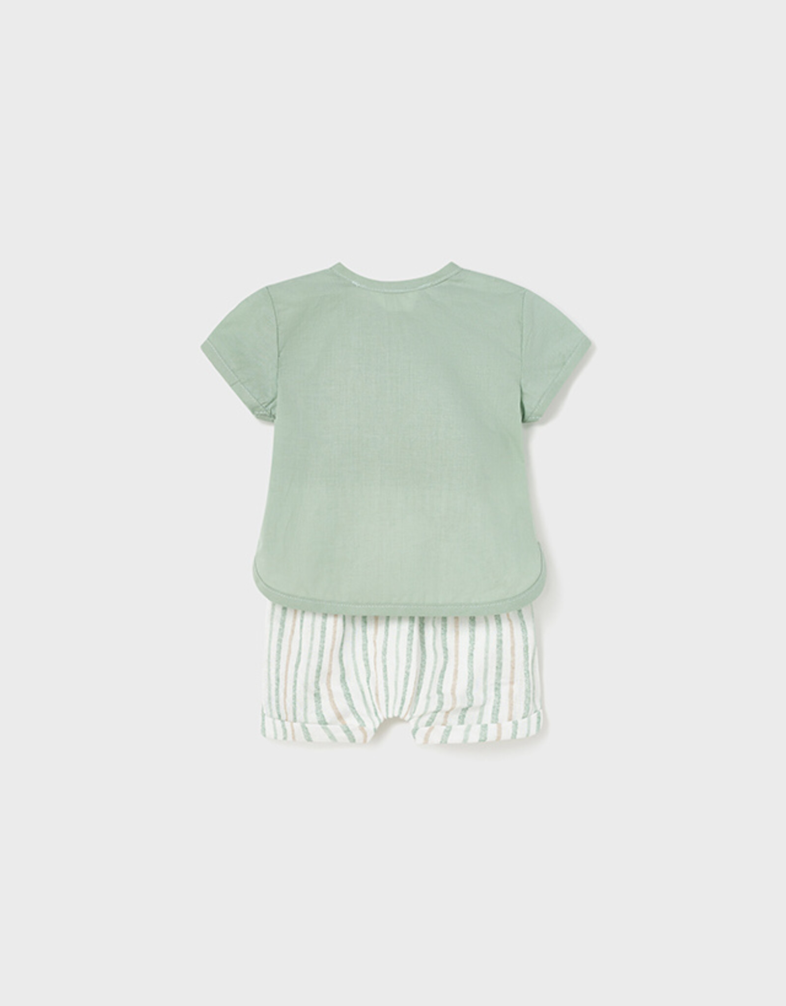 Mayoral Aqua Green Flat Short Set