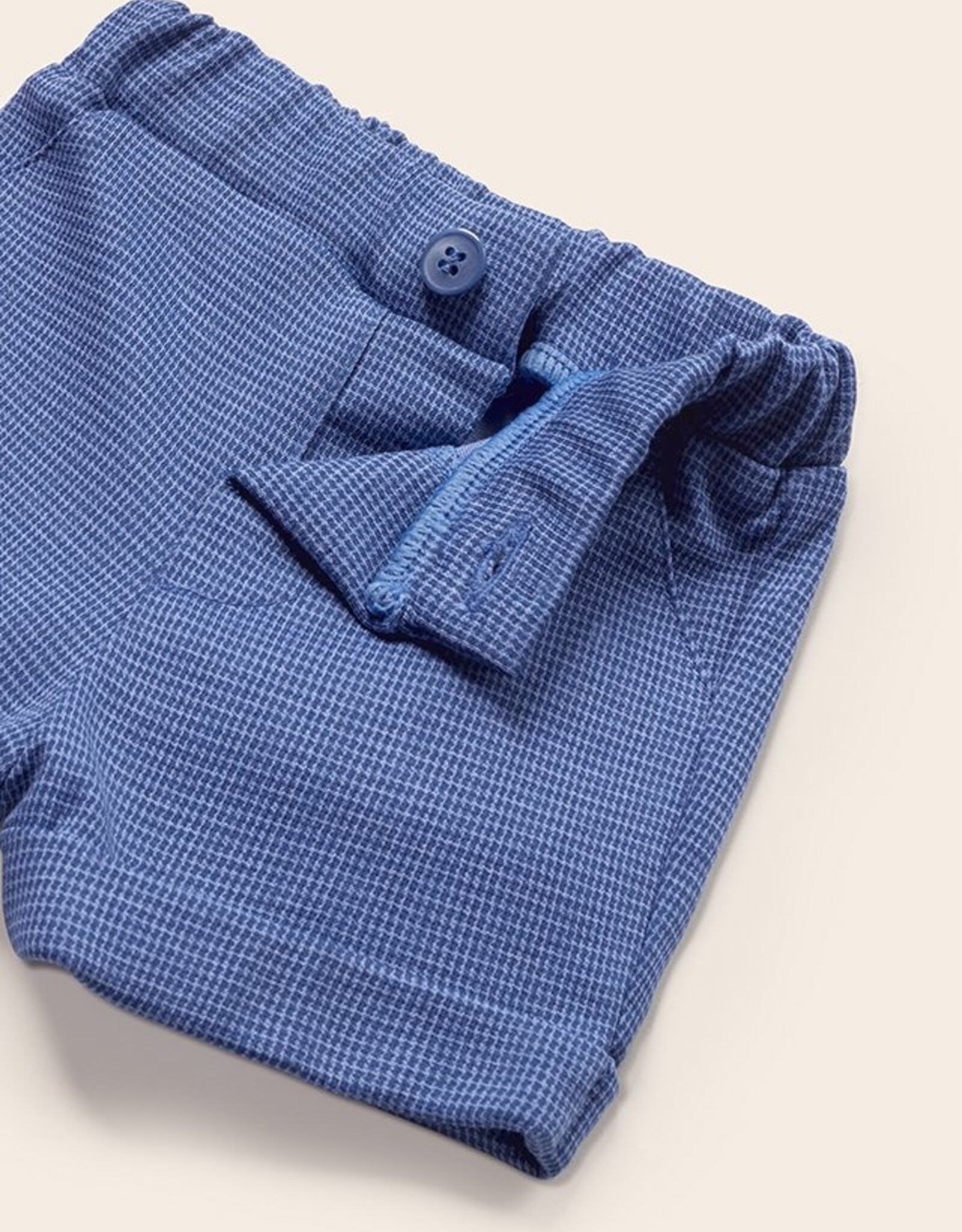 Mayoral Imperial Blue Baby Knit Dress Shorts