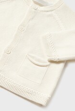 Mayoral Natural Baby Knit Cardigan Neutral