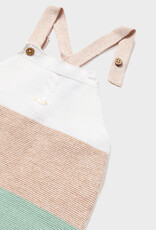 Mayoral Aqua Green Knit Dungaree Set