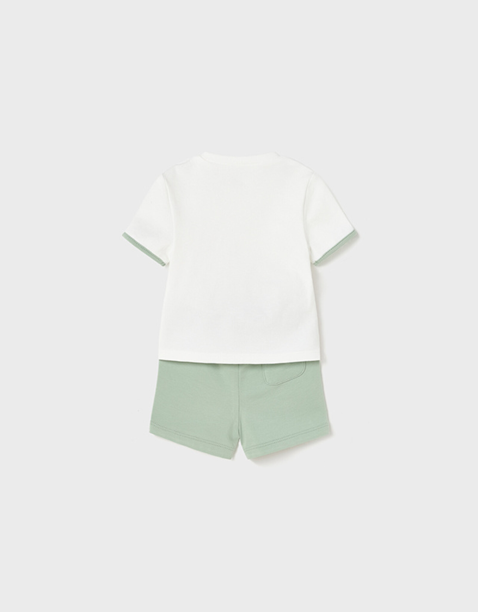 Mayoral Aqua Green 2Pc Ponies Knit Set