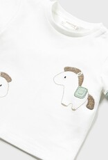Mayoral Aqua Green 2Pc Ponies Knit Set