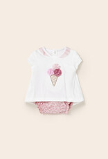 Mayoral Blush 4 Pc Ice Cream Knit Set