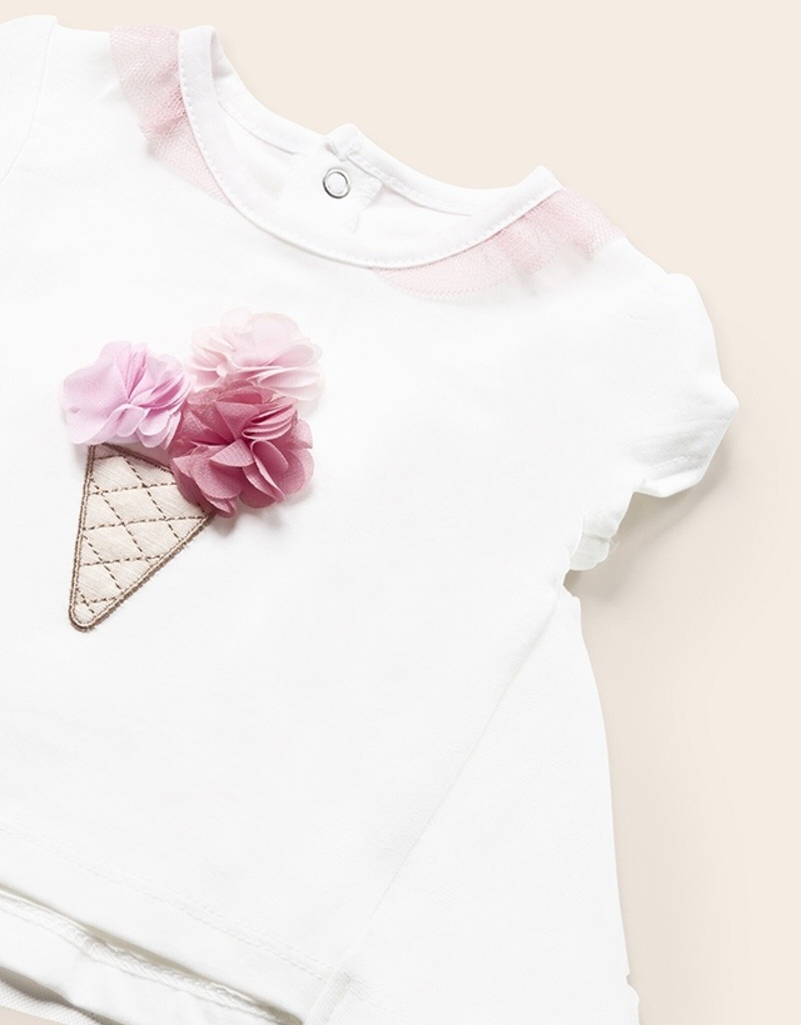 Mayoral Blush 4 Pc Ice Cream Knit Set