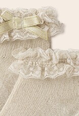 Mayoral Champagne Dressy Baby Girl Socks