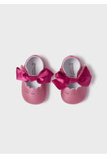Mayoral Tulip Rose Bow Buckle Shoes
