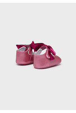 Mayoral Tulip Rose Bow Buckle Shoes