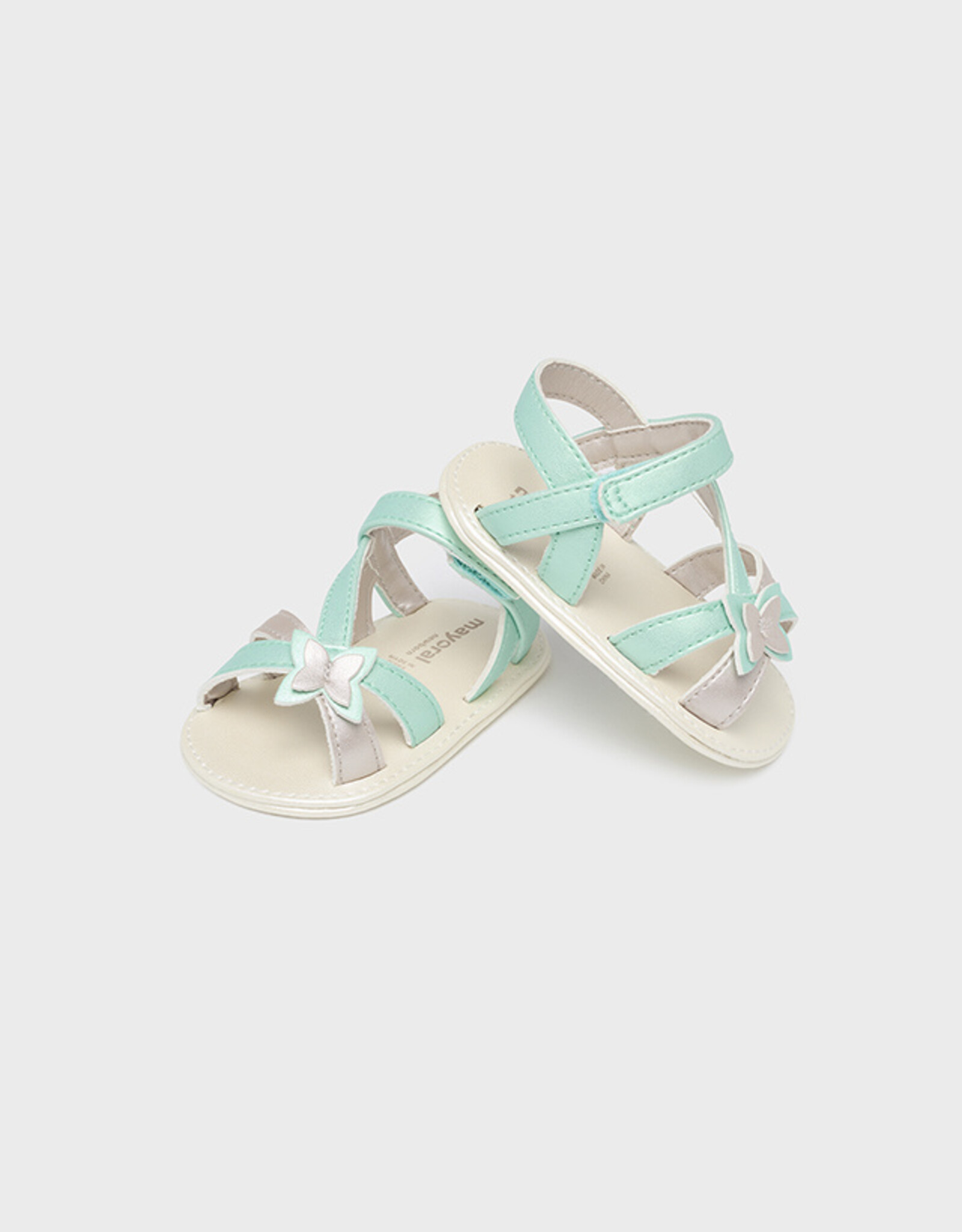 Mayoral Aqua Green Sandals