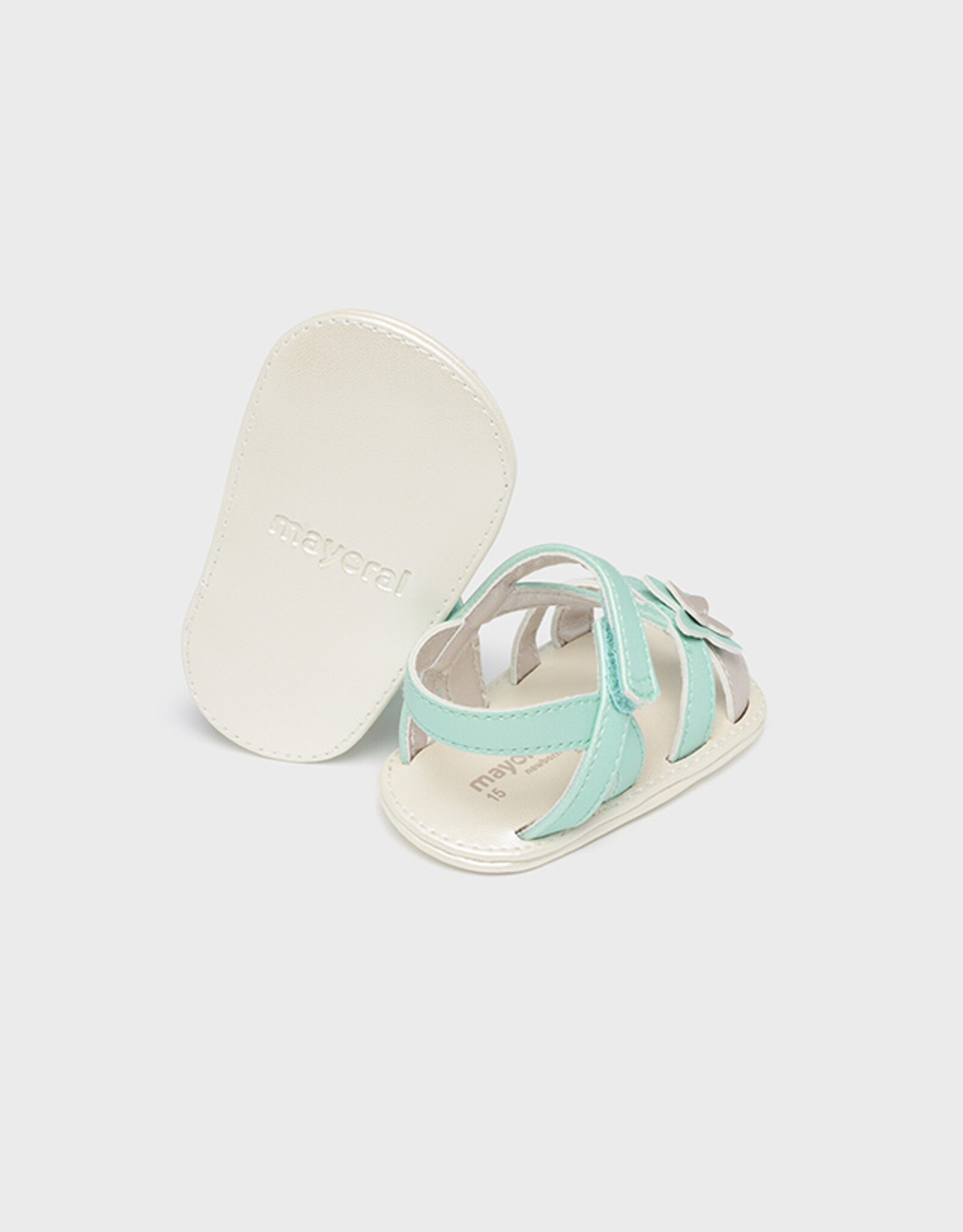 Mayoral Aqua Green Sandals