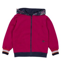 Noruk Fuschia Reversible Zip Hoodie