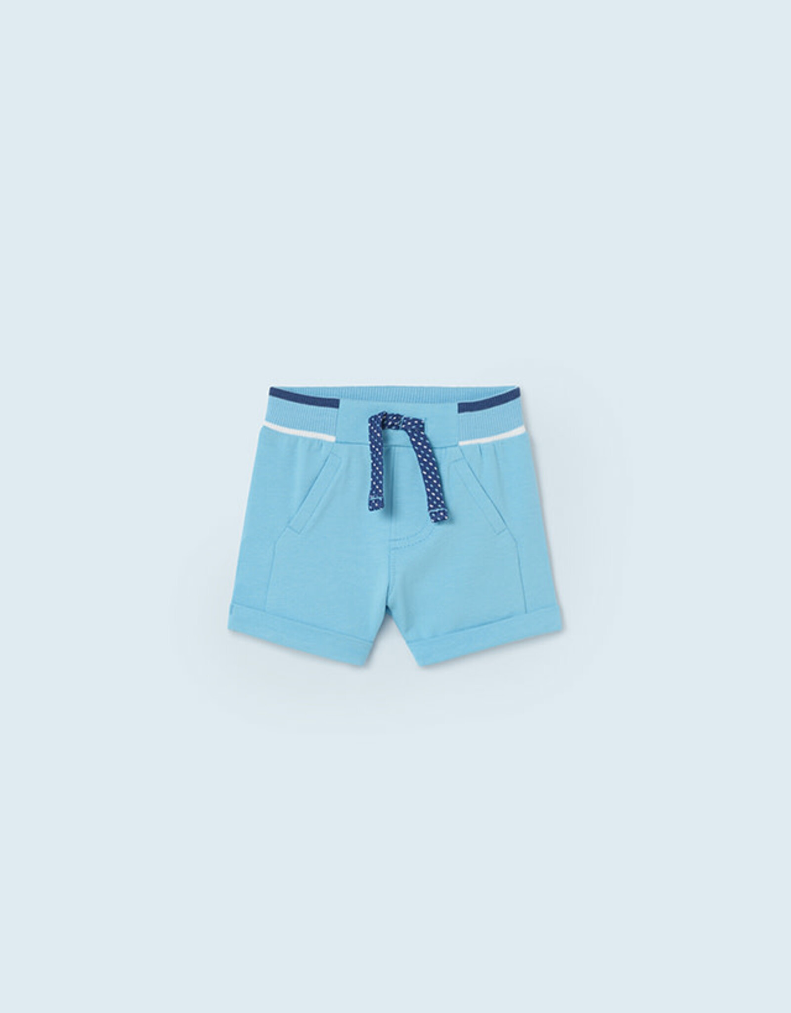 Mayoral Maui Blue Fleece Shorts
