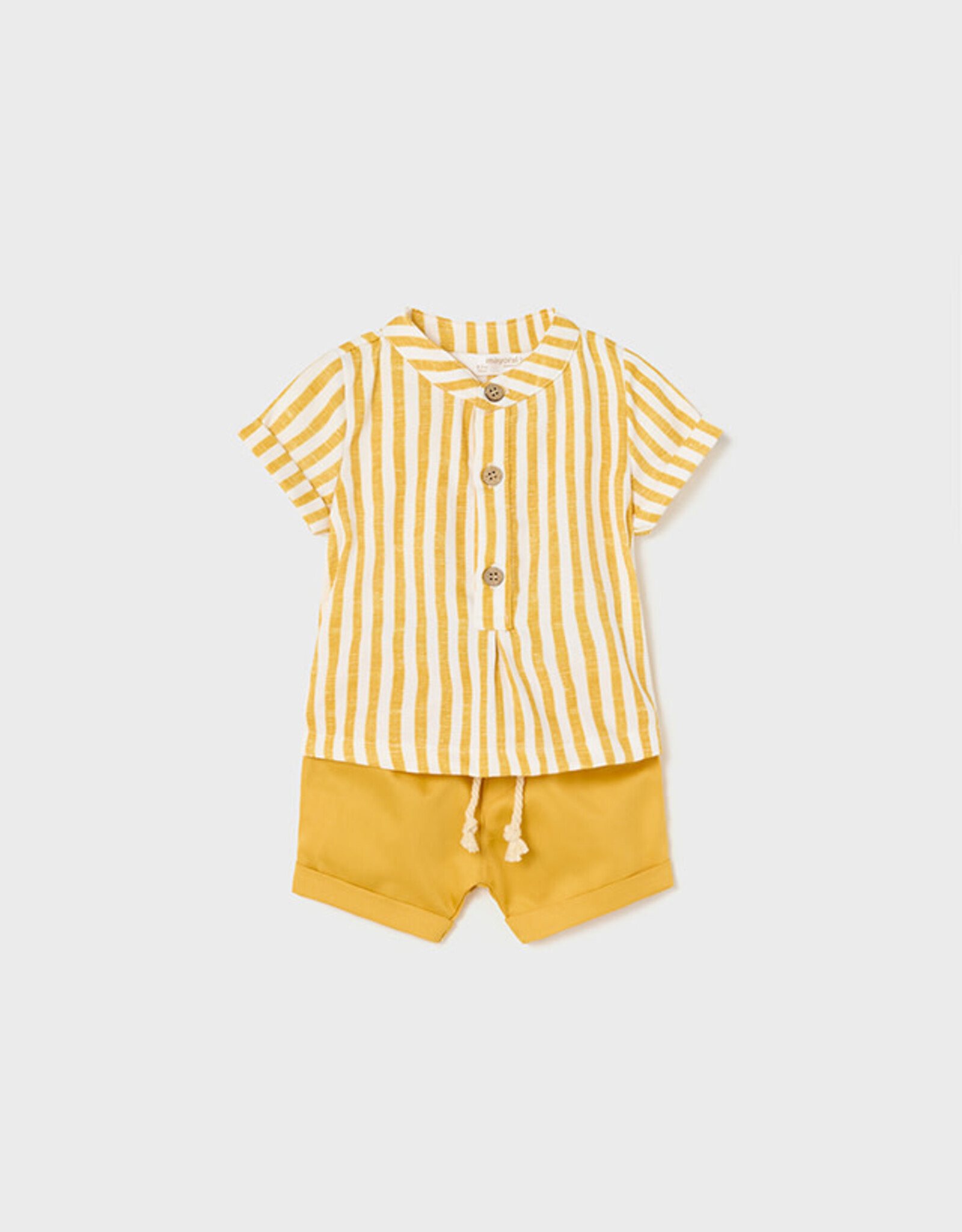 Mayoral Banana Shorts & T-Shirt Set