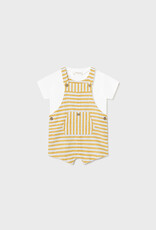 Mayoral Banana Overall Set