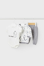 Mayoral Shadow Gray Elephant 3 Pc Tracksuit
