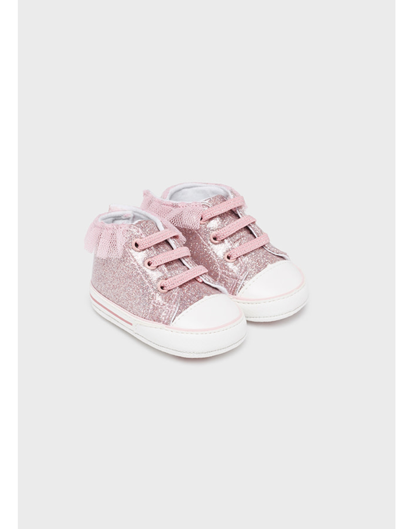 Mayoral Blush Shimmer Sneakers