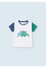 Mayoral Maui Blue 2 Dino T-Shirts