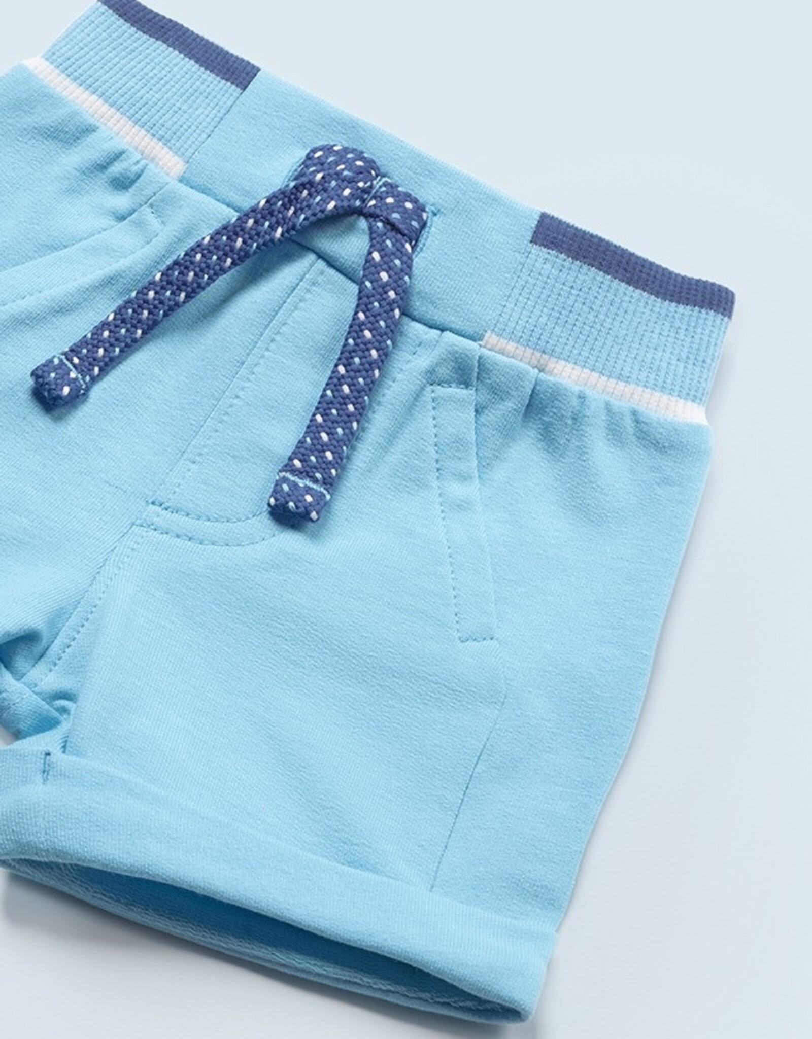 Mayoral Maui Blue Fleece Shorts