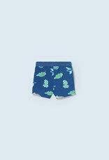 Mayoral Ocean Dino Print Fleece Shorts