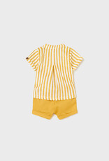Mayoral Banana Shorts & T-Shirt Set
