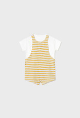 Mayoral Banana Overall Set
