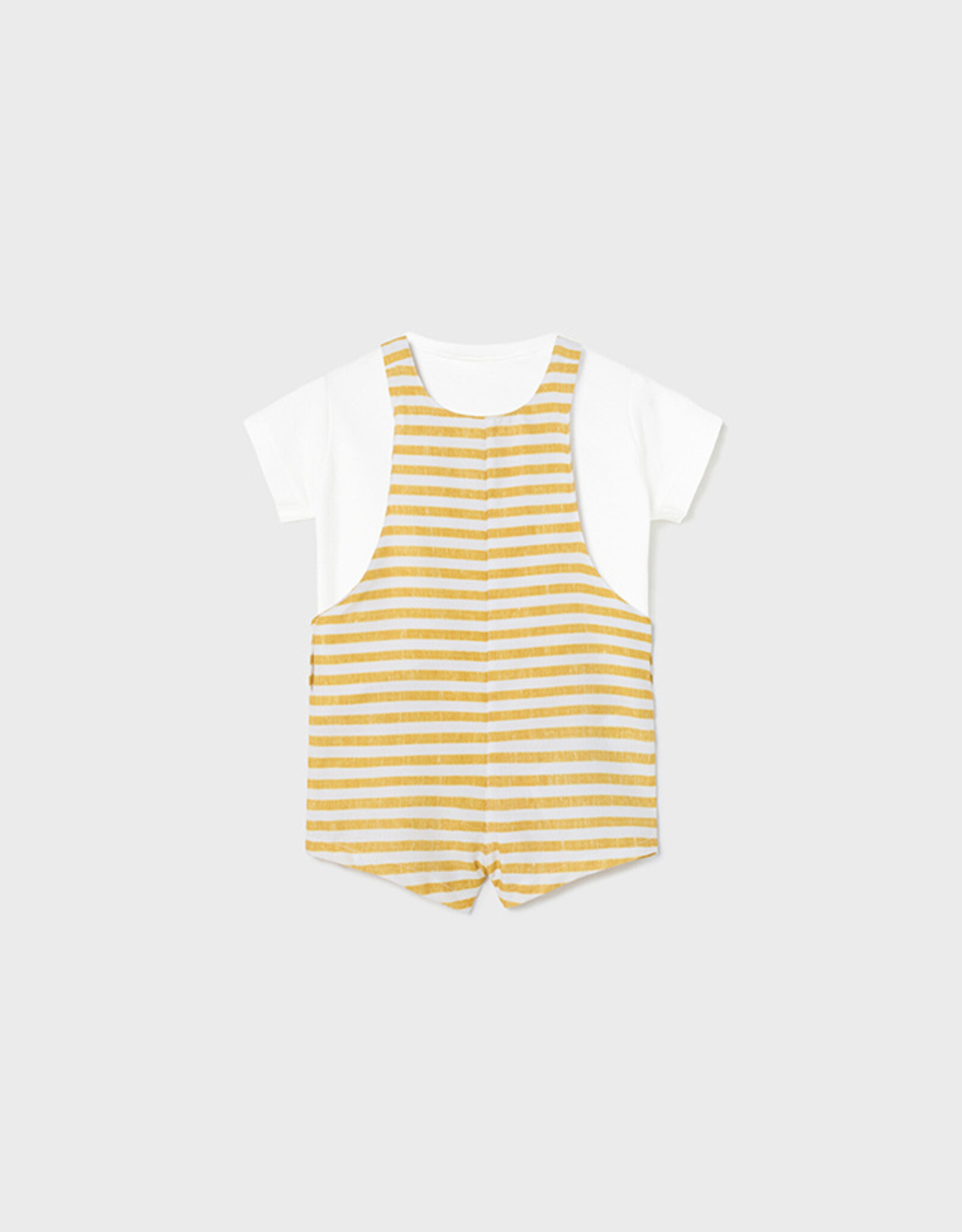 Mayoral Banana Overall Set