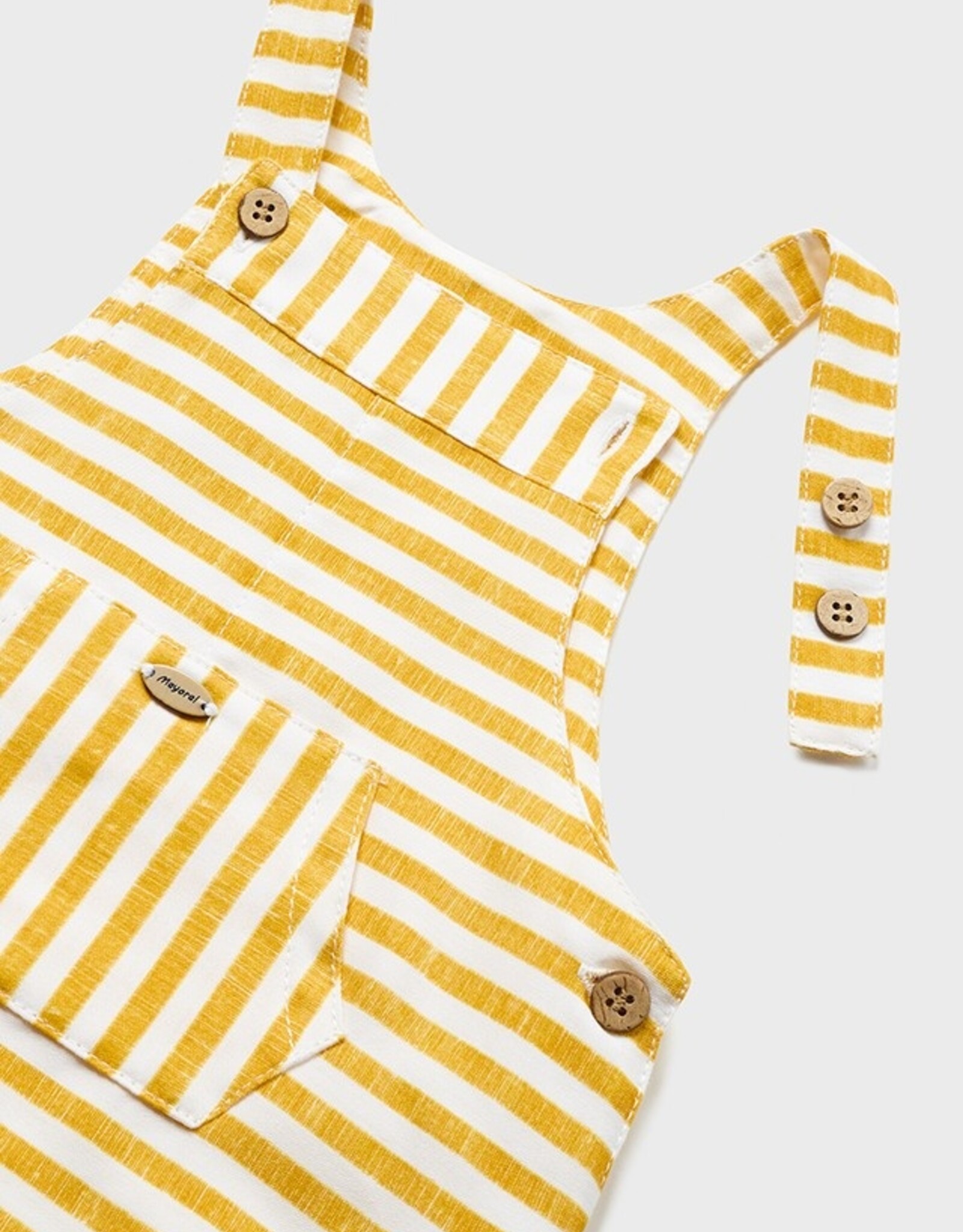 Mayoral Banana Overall Set