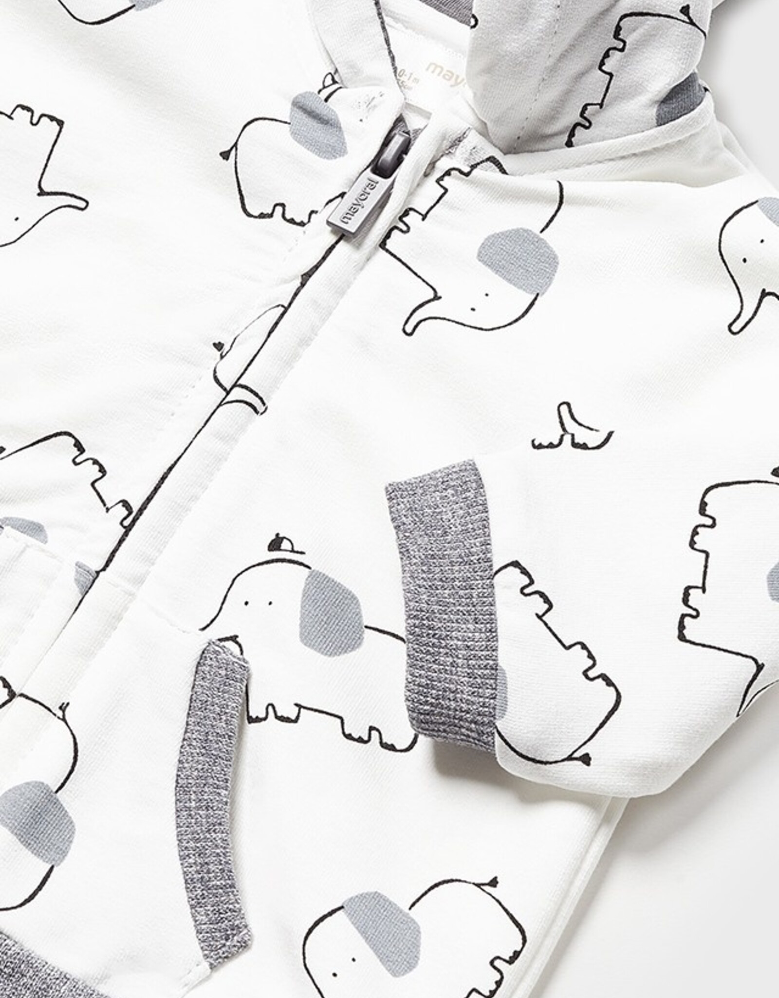 Mayoral Shadow Gray Elephant 3 Pc Tracksuit