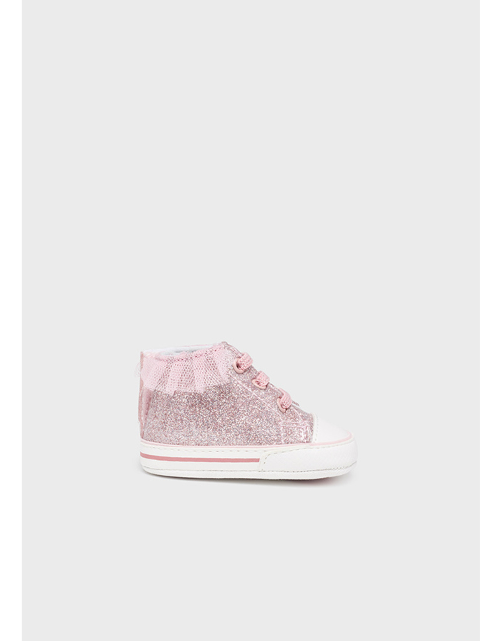 Mayoral Blush Shimmer Sneakers