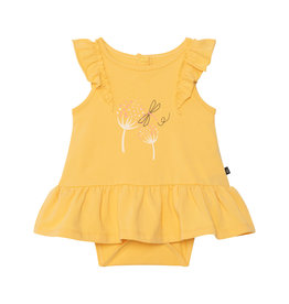 Deux Par Deux Cornsilk Organic Romper