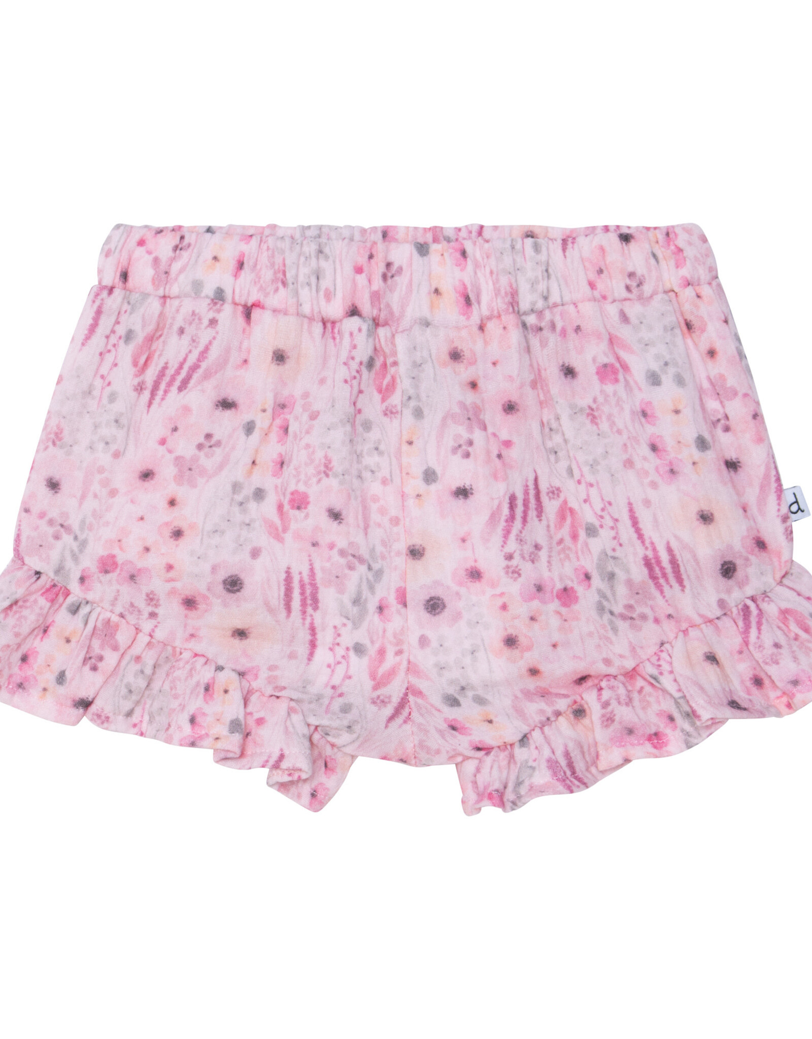 Deux Par Deux Romantic Flowers Shorts w/Frill