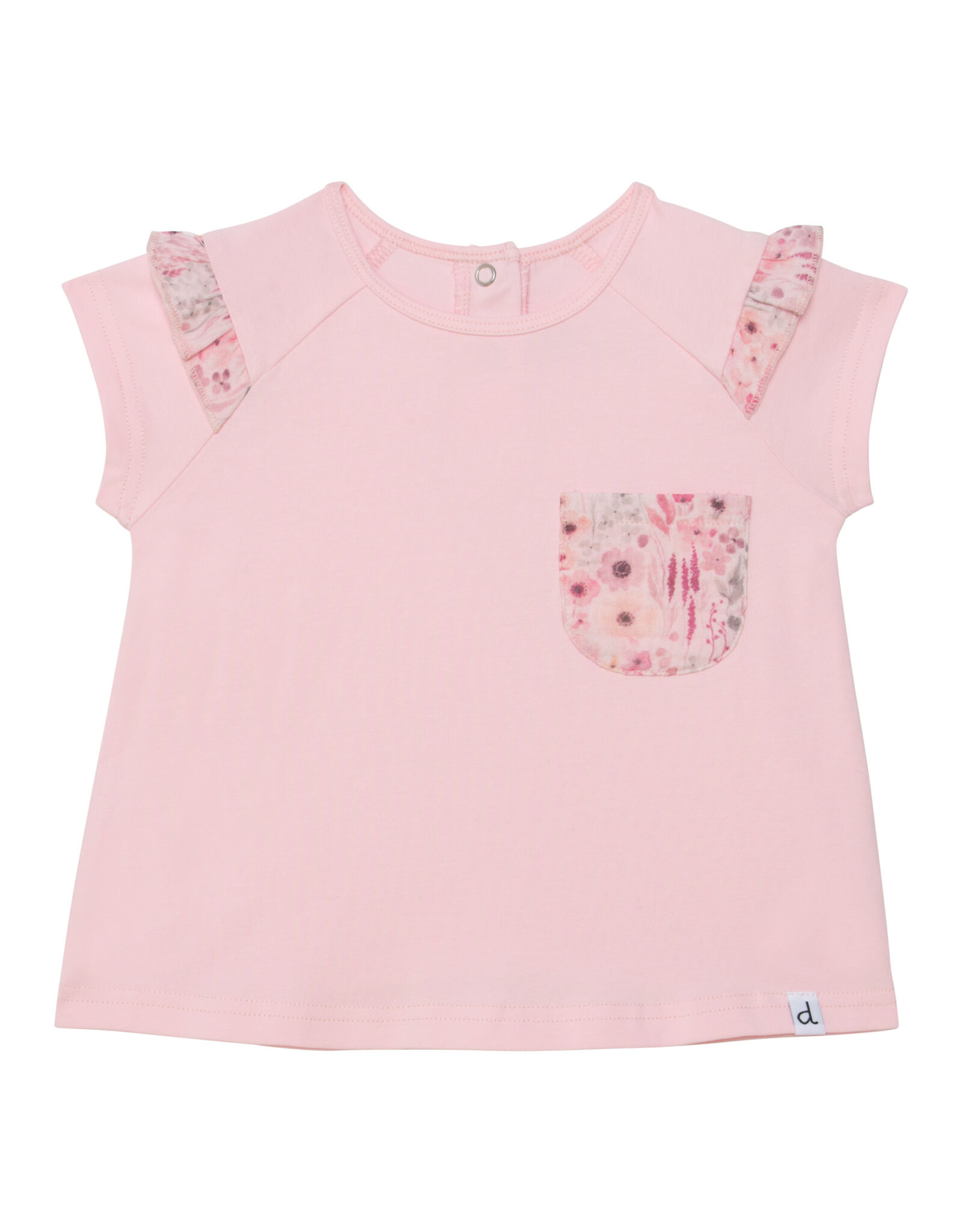 Deux Par Deux Light Lilac Raglan Short Sleeve