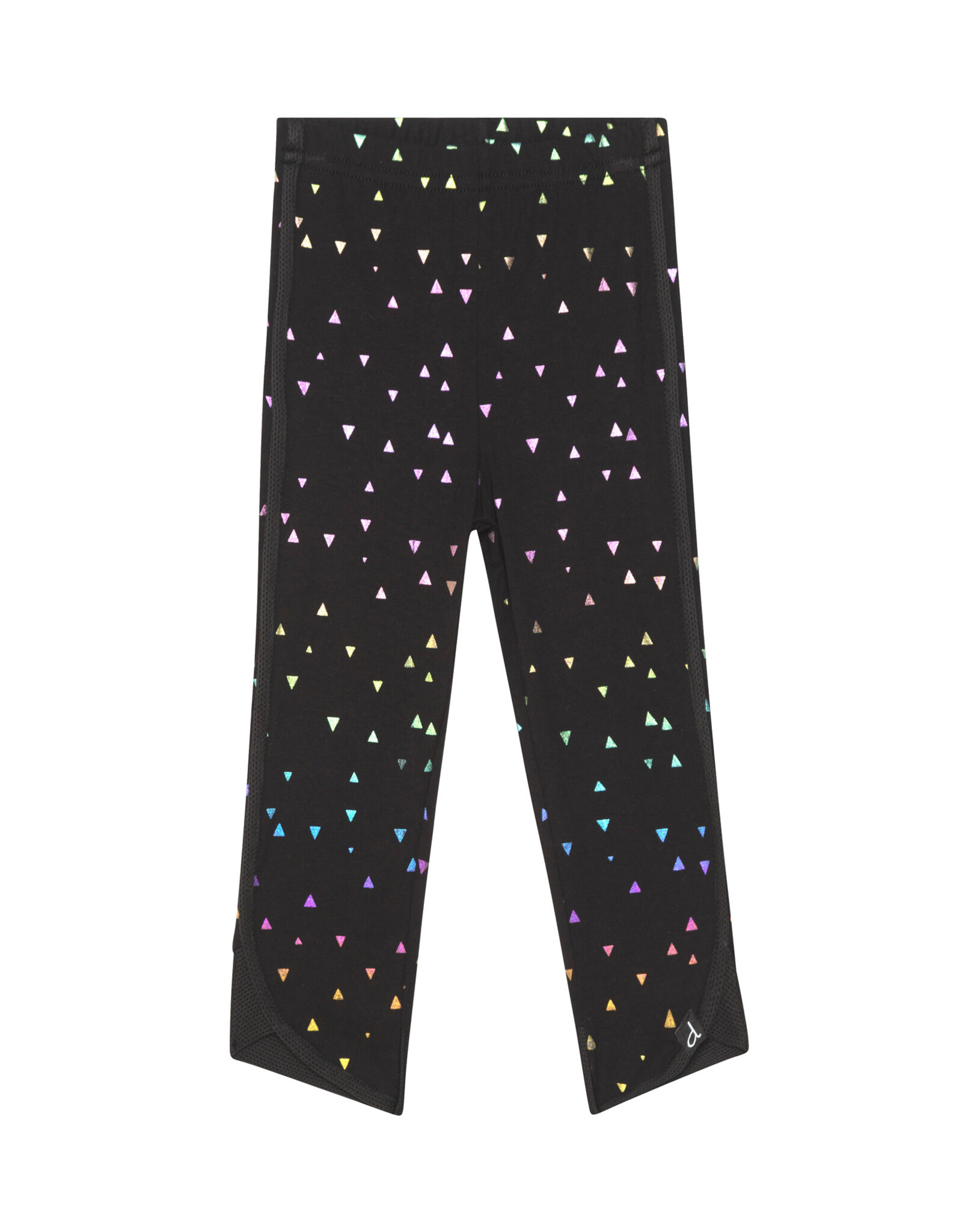 Deux Par Deux Foil Triangle Capri w/Mesh Detail