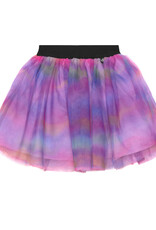 Deux Par Deux Rainbow Waves Tulle Skirt