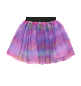 Deux Par Deux Rainbow Waves Tulle Skirt