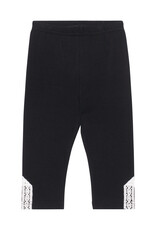 Deux Par Deux Anthracite Capri with Detail Hem