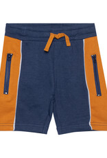 Deux Par Deux Blue Indigo French Terry Short