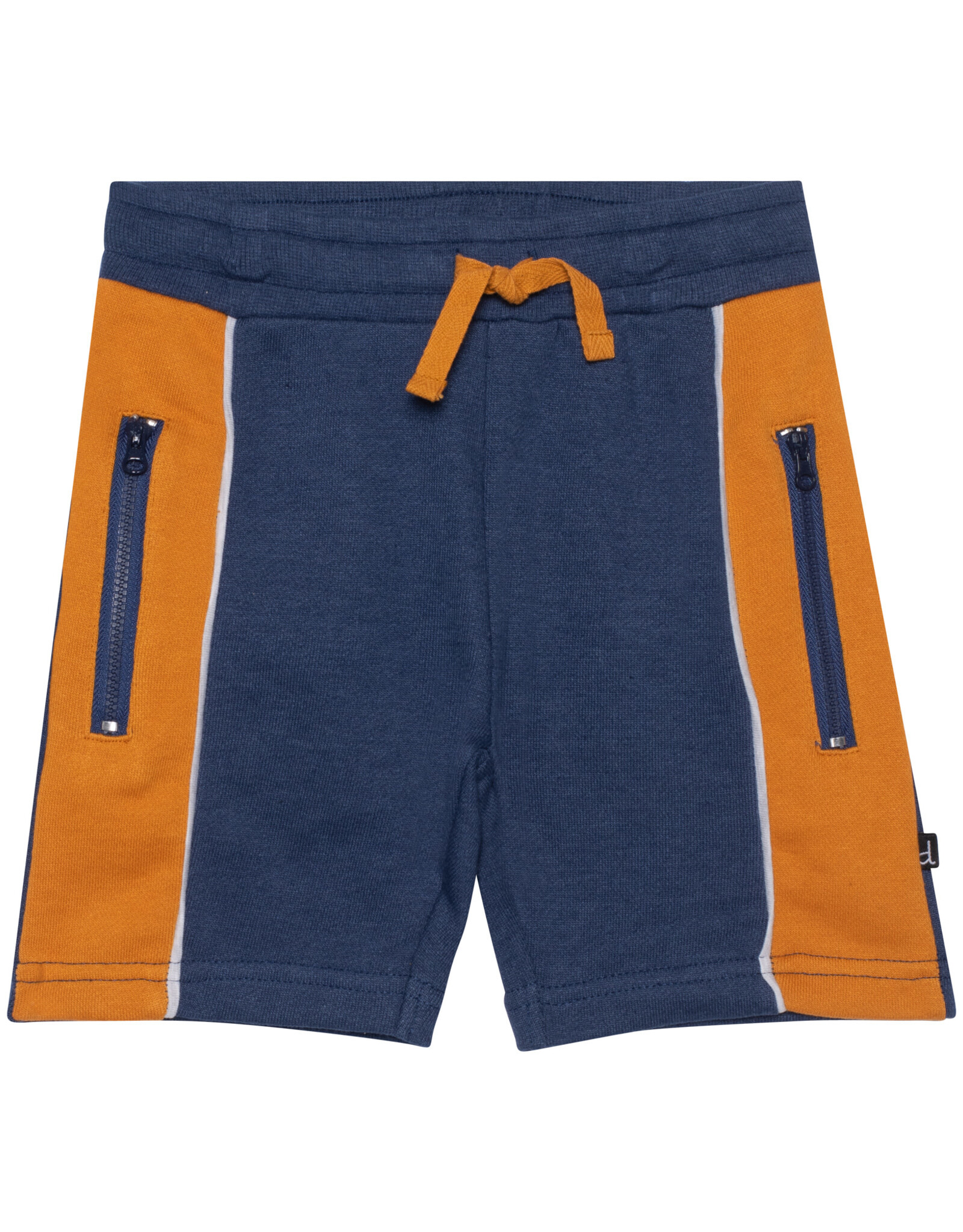 Deux Par Deux Blue Indigo French Terry Short