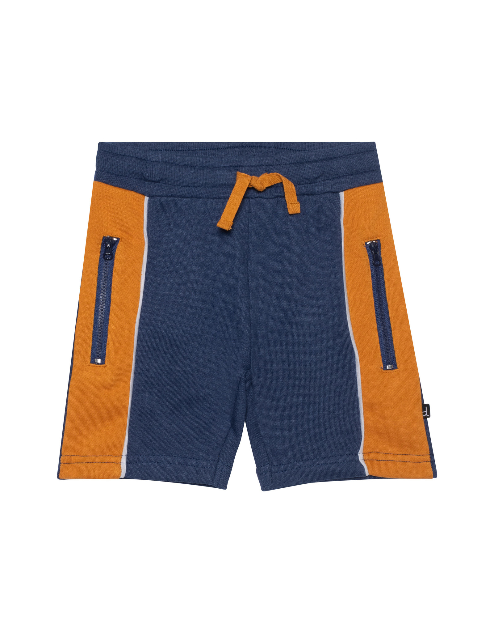 Deux Par Deux Blue Indigo French Terry Short