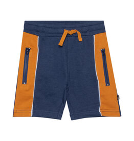 Deux Par Deux Blue Indigo French Terry Short