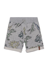 Deux Par Deux Light Grey Dino French Terry Short